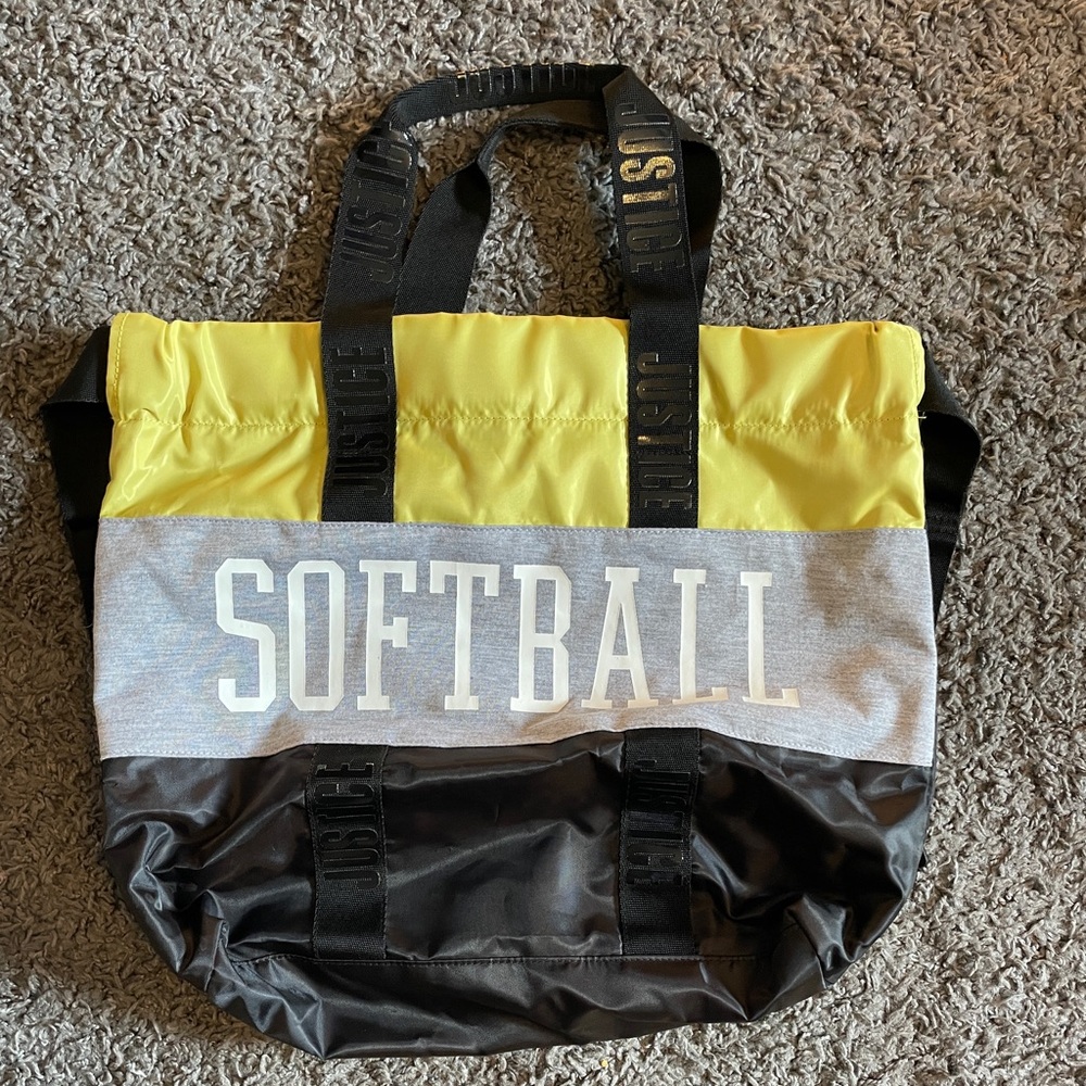 New Softball Tote Bag/Backpack